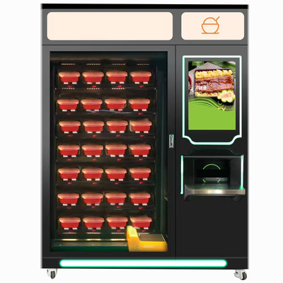 24 самообслуживания гамбургера автомата изготовителя пиццы хот-дога часа автомата супа для продажи