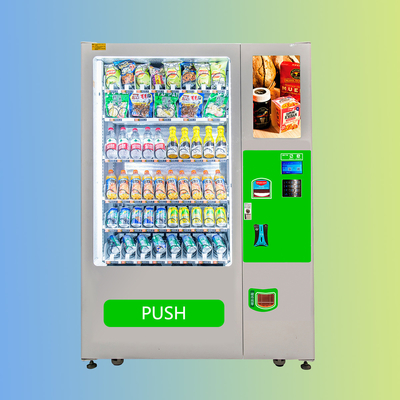 Автомат привлекательного напитка закуски автомата воды пивной бутылки Шампань лифта дизайна комбинированный 24 часа Serv собственной личности